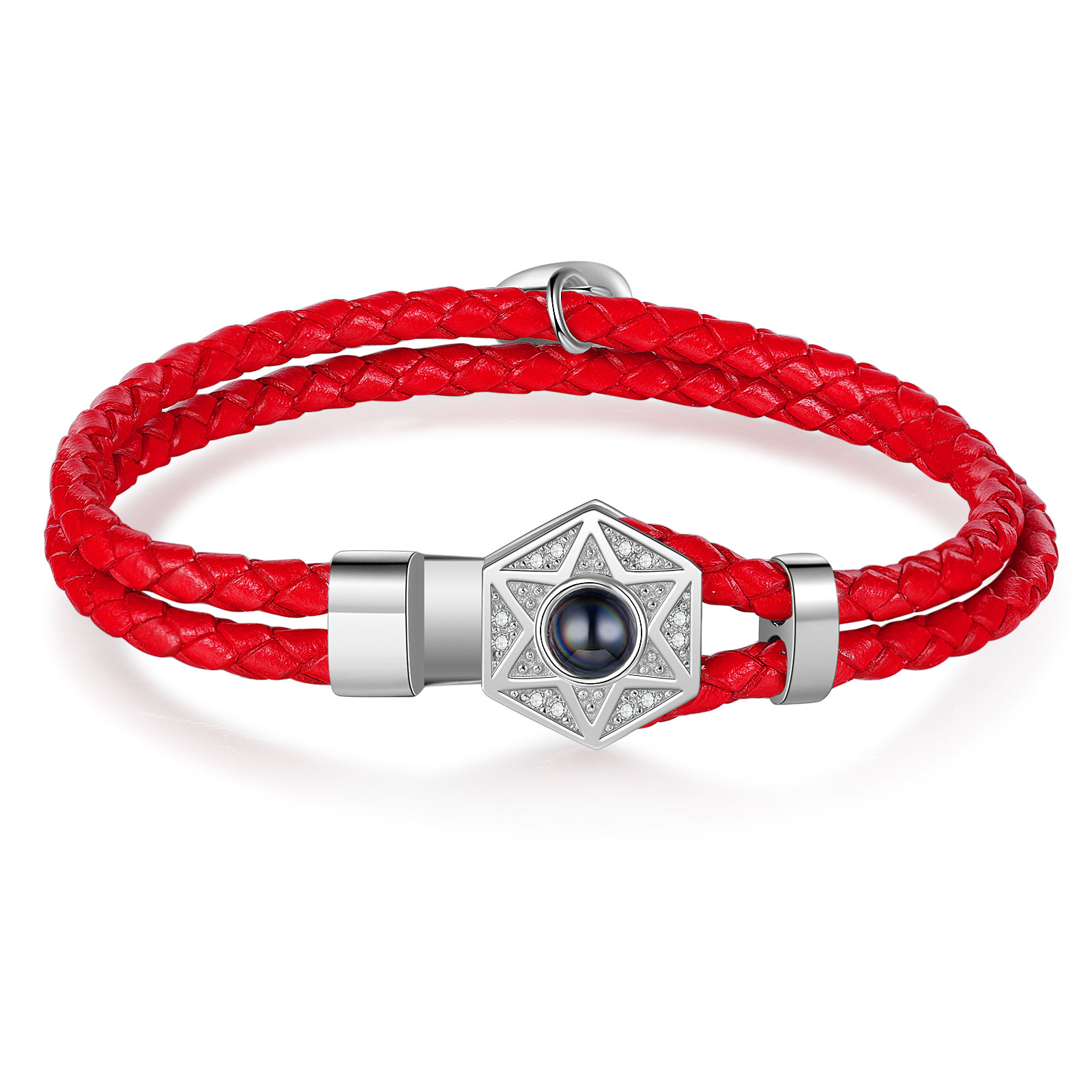 Personalised Magnetic Projection Bracelet Custom Photo Couple Bracelet Creative Gift for Her-Jessemade AU