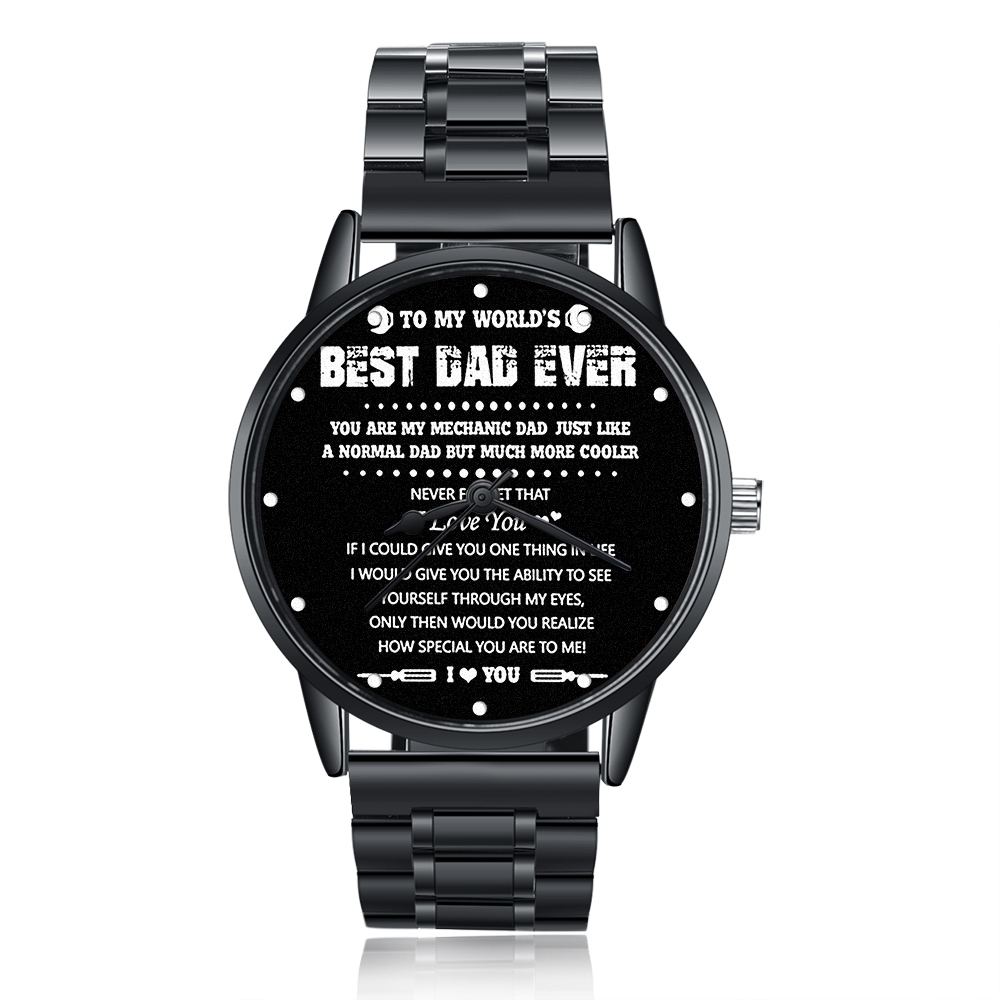 Personalised Photo Watch Customised Mechanical Watch Gifts for Him-Jessemade AU