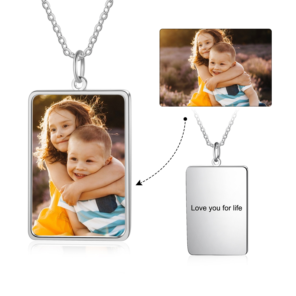 Personalised BBF Necklace Custom Photo Necklace Gifts For Her-Jessemade AU