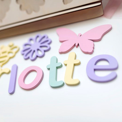 Personalised Kid's Wooden Name Alphabet Puzzle Toy for Toddlers Early Learning Child Toy-Jessemade AU