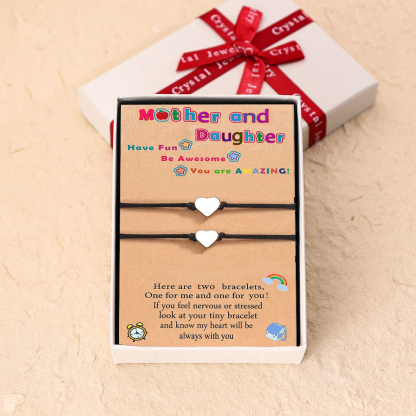 Women Bracelet Dainty Teen Heart Bracelet Back To School Adjustable Bracelet for Girls-Jessemade AU