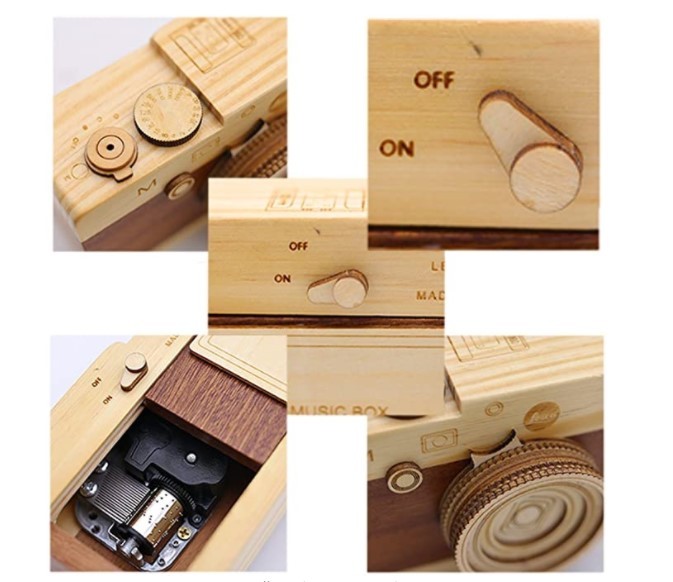 Carmera Shape Music Box-Jessemade AU