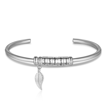 5 Bracelet Bracelet with a leaf-Jessemade AU