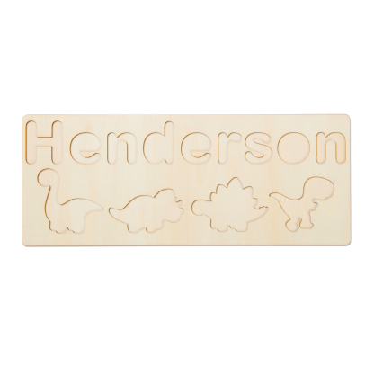 Personalised Kid's Wooden Name Alphabet Puzzle Toy for Toddlers Early Learning Child Toy-Jessemade AU