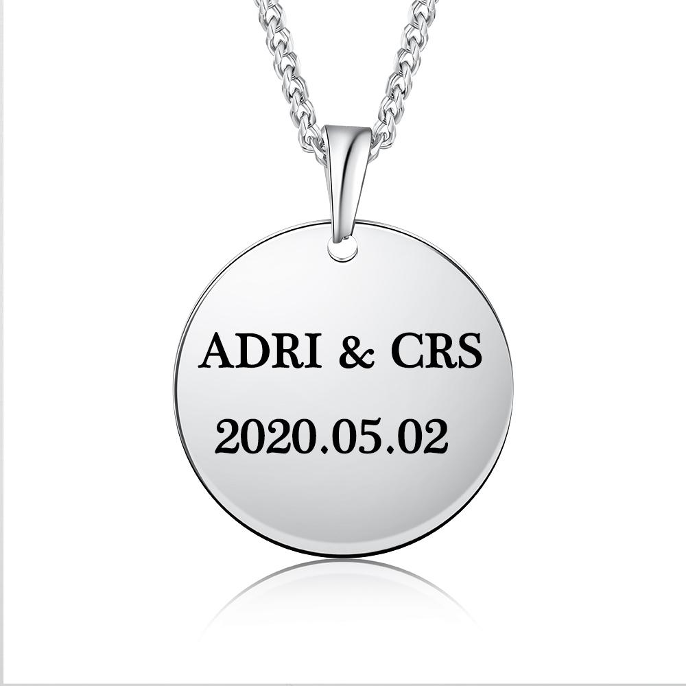 Personalised Photo Necklace Custom Picture Necklace Gifts For Father-Jessemade AU