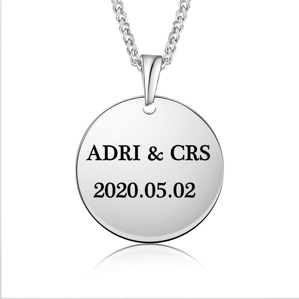 Personalised Photo Necklace Custom Picture Necklace Gifts For Father-Jessemade AU