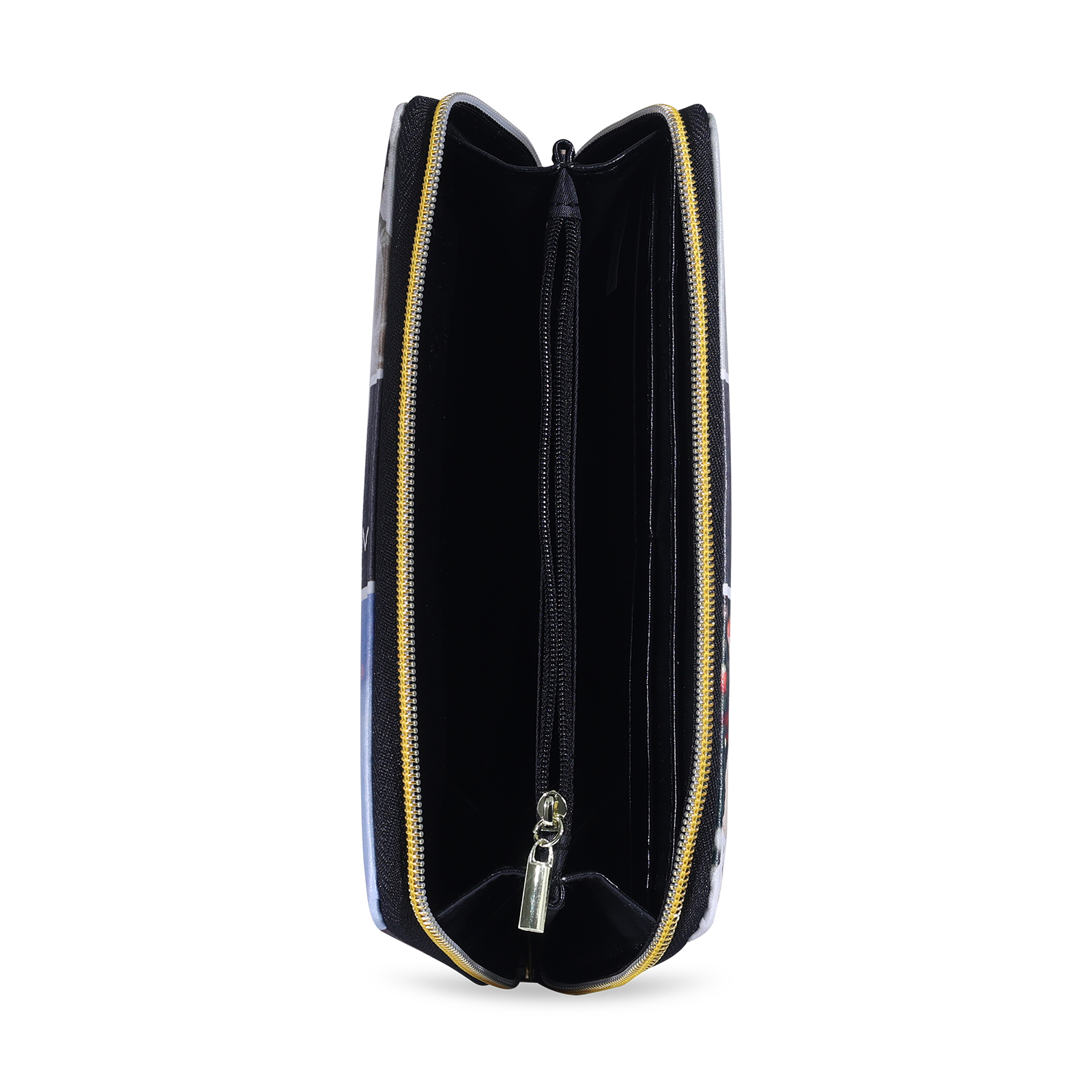 Long Purse Personalised Leather Wallet Engraved 4 Photos Zip Wallet 2023 Gifts For Women Men-Jessemade AU