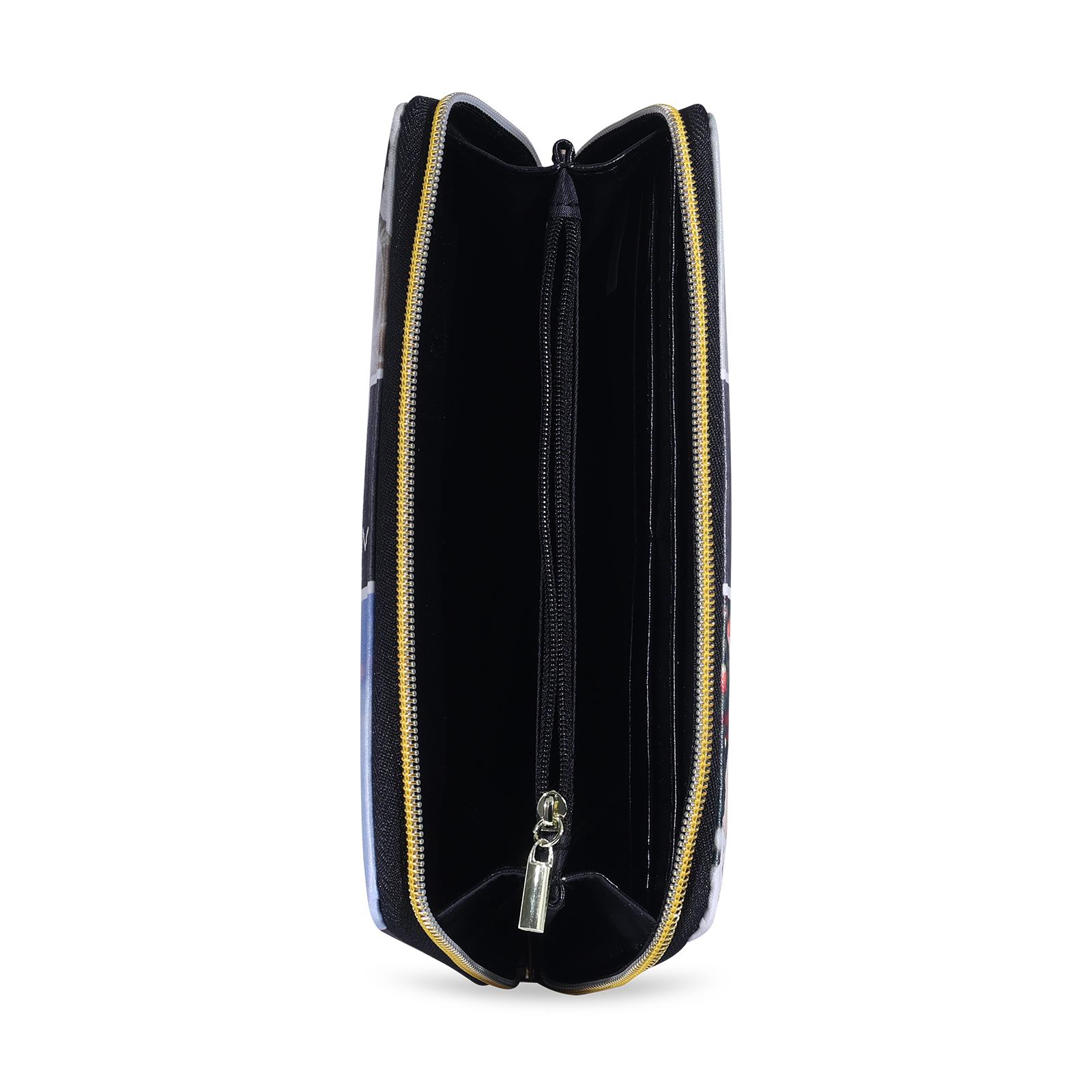 Long Purse Personalised Leather Wallet Engraved 4 Photos Zip Wallet 2023 Gifts For Women Men-Jessemade AU