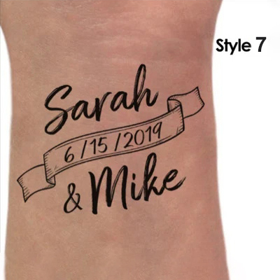 Funny Photo Tattoos Custom Face Tattoos-Style 3-Jessemade AU