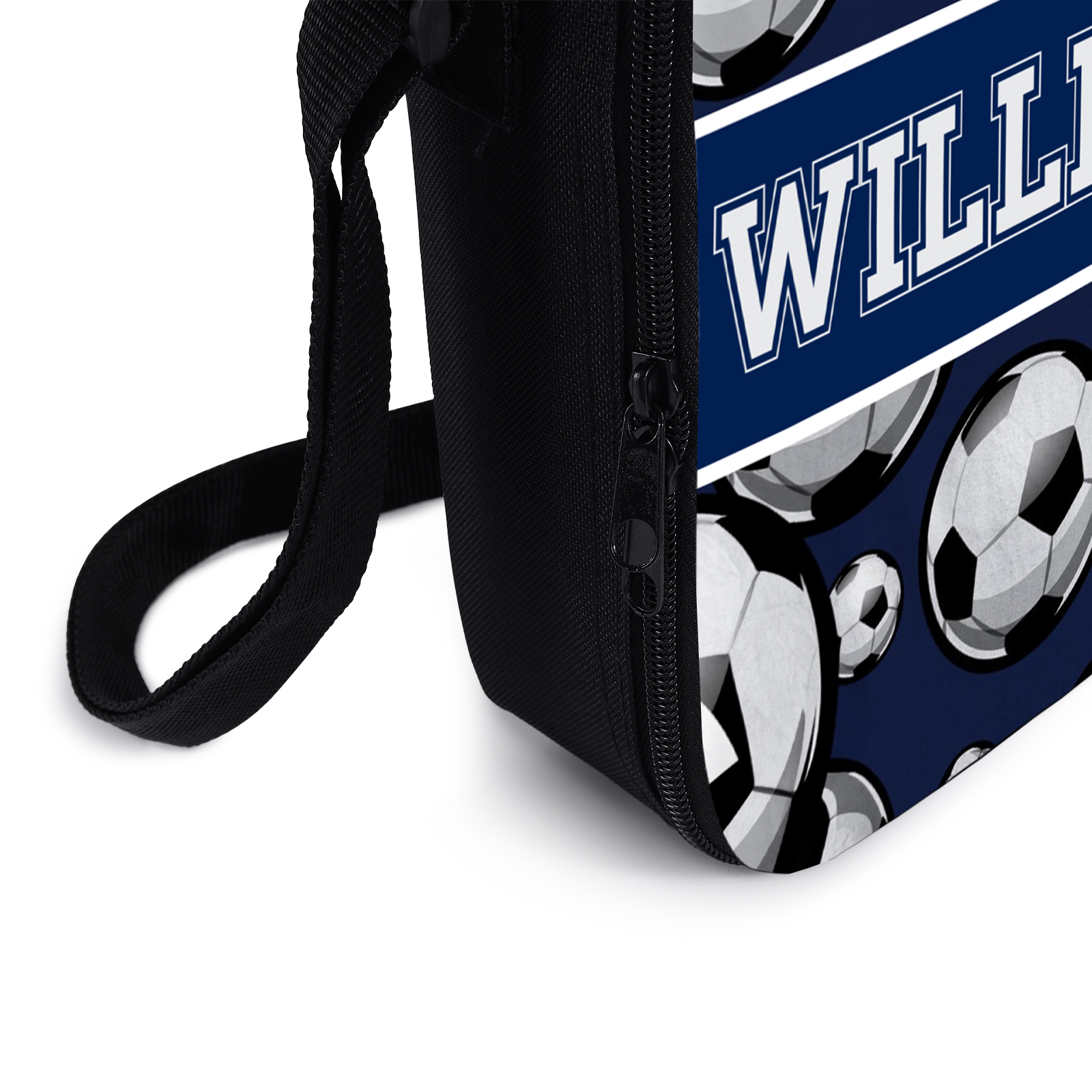 Custom Name Lunch Bag Personalised Football Pattern Lunch Box Gifts for Kids-Jessemade AU