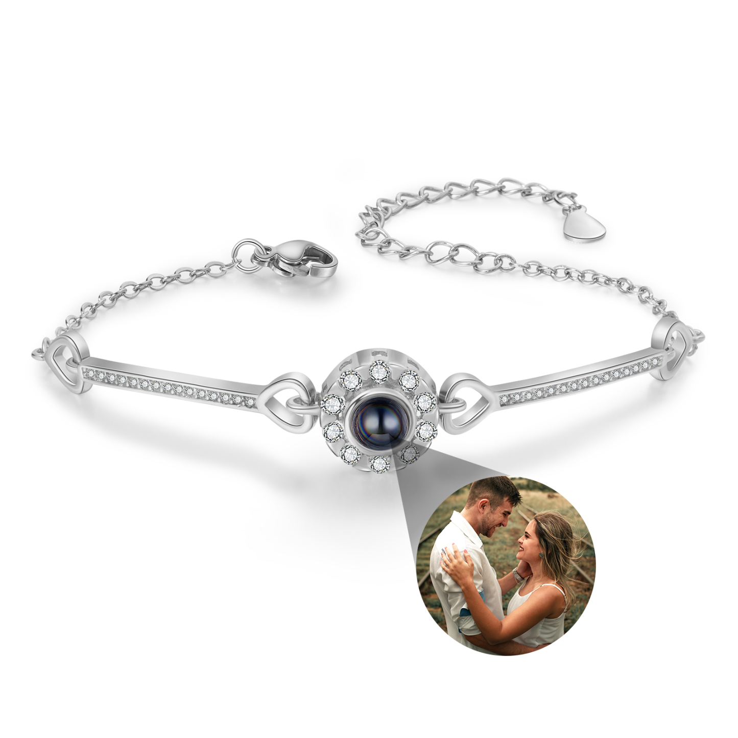Personalised Projection Bracelet Custom Photo Bracelet Creative Gift for Her-Jessemade AU