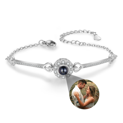 Personalised Projection Bracelet Custom Photo Bracelet Creative Gift for Her-Jessemade AU