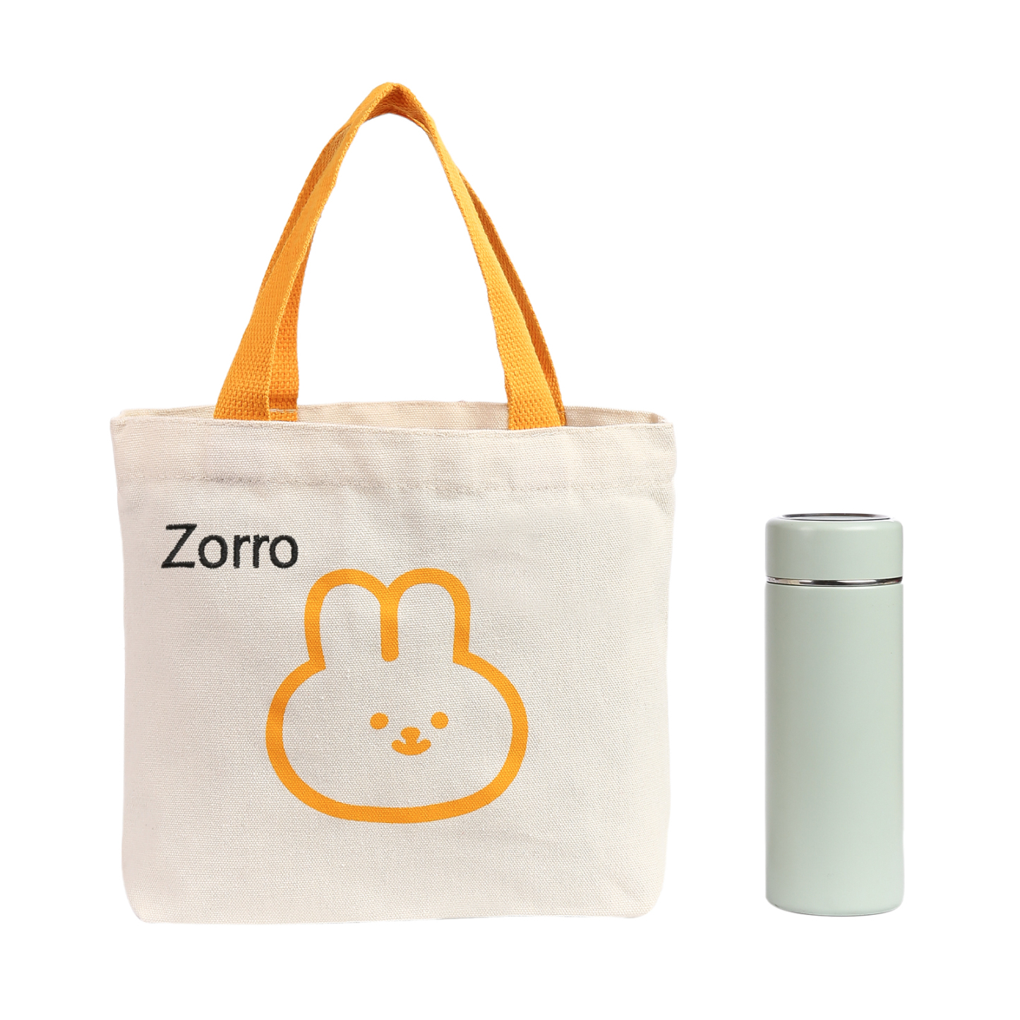 Personalised Bunny Tote Bag Customised with Name Bunny Handbag Easter Gifts-Jessemade AU