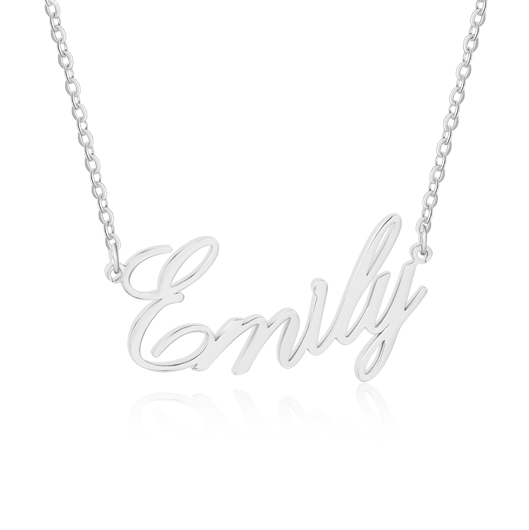 Personalised Necklace Custom 1 Name Necklace Gift For Women-Jessemade AU