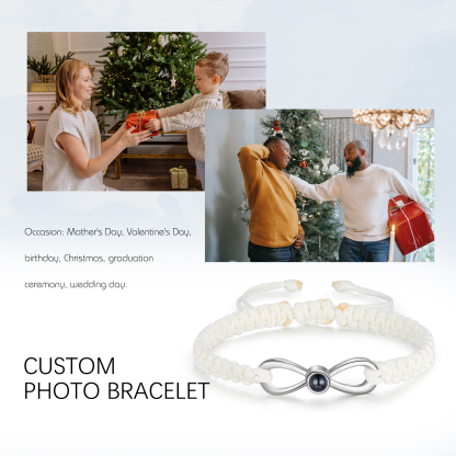 Personalised Projection Bracelet Custom Photo Bracelet Adjustable Bracelet Creative Gift for Her-Jessemade AU