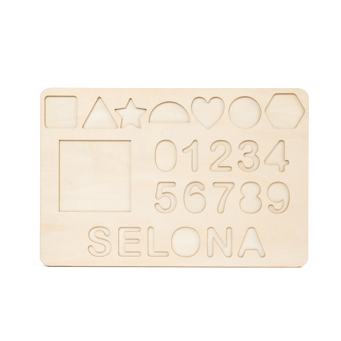 Personalised Kid's Wooden Name Alphabet Puzzle Toy for Toddlers Early Learning Child Toy-Jessemade AU