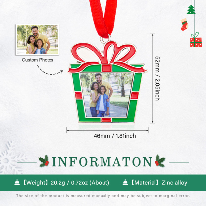 Personalised Photo Christmas Ornament Custom photos Gifts for Family-Jessemade AU