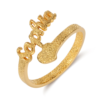 Personalised Family Name Ring Custom 1 Names Gifts For Women-Jessemade AU