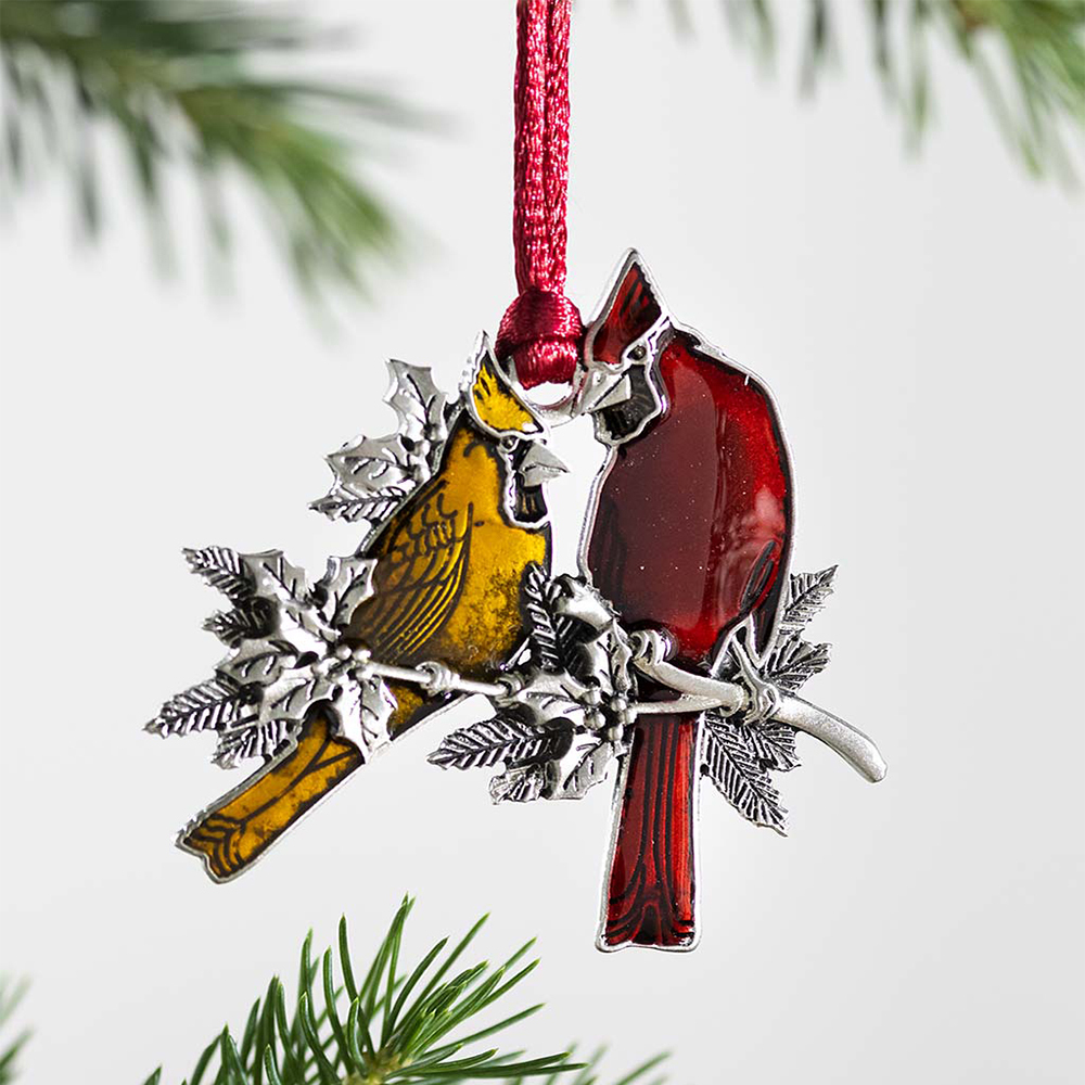 Solid Pewter Christmas Tree Ornament Gifts for Family-Jessemade AU