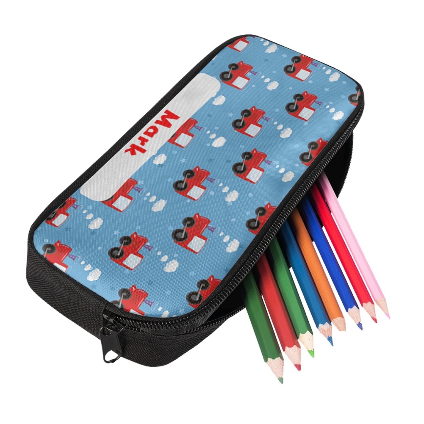 Custom Name Pen Case Personalised  Small Cars Pen Bag Back to School Gifts for Students-Jessemade AU