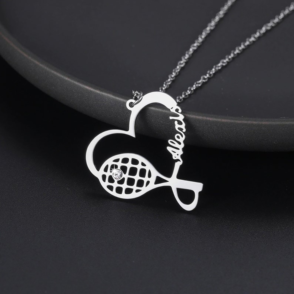 Personalised Necklace Custom 1 Name Necklace Gift For Women-Jessemade AU