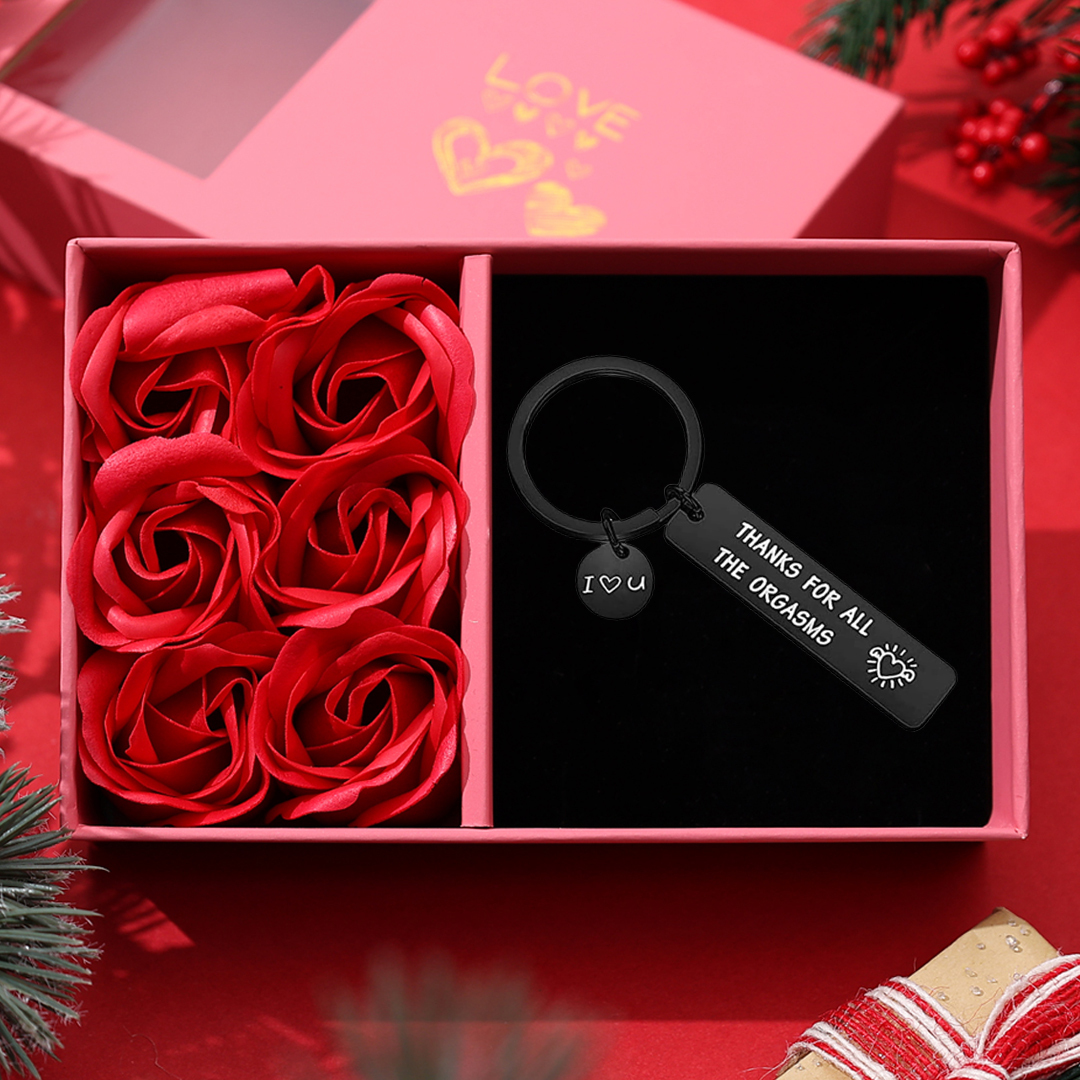 Thanks For All The Orgasms, I Love You Keychain Gifts For Her-Jessemade AU