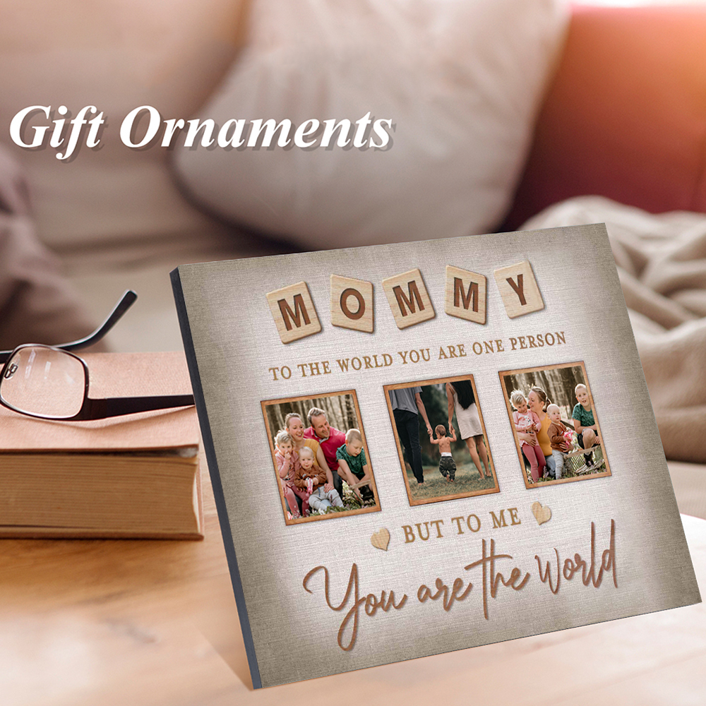 To My Mommy Personalised Picture Board Customised Photos Keepsake Wood Signs Photo Frame Gifts For Mother-Jessemade AU