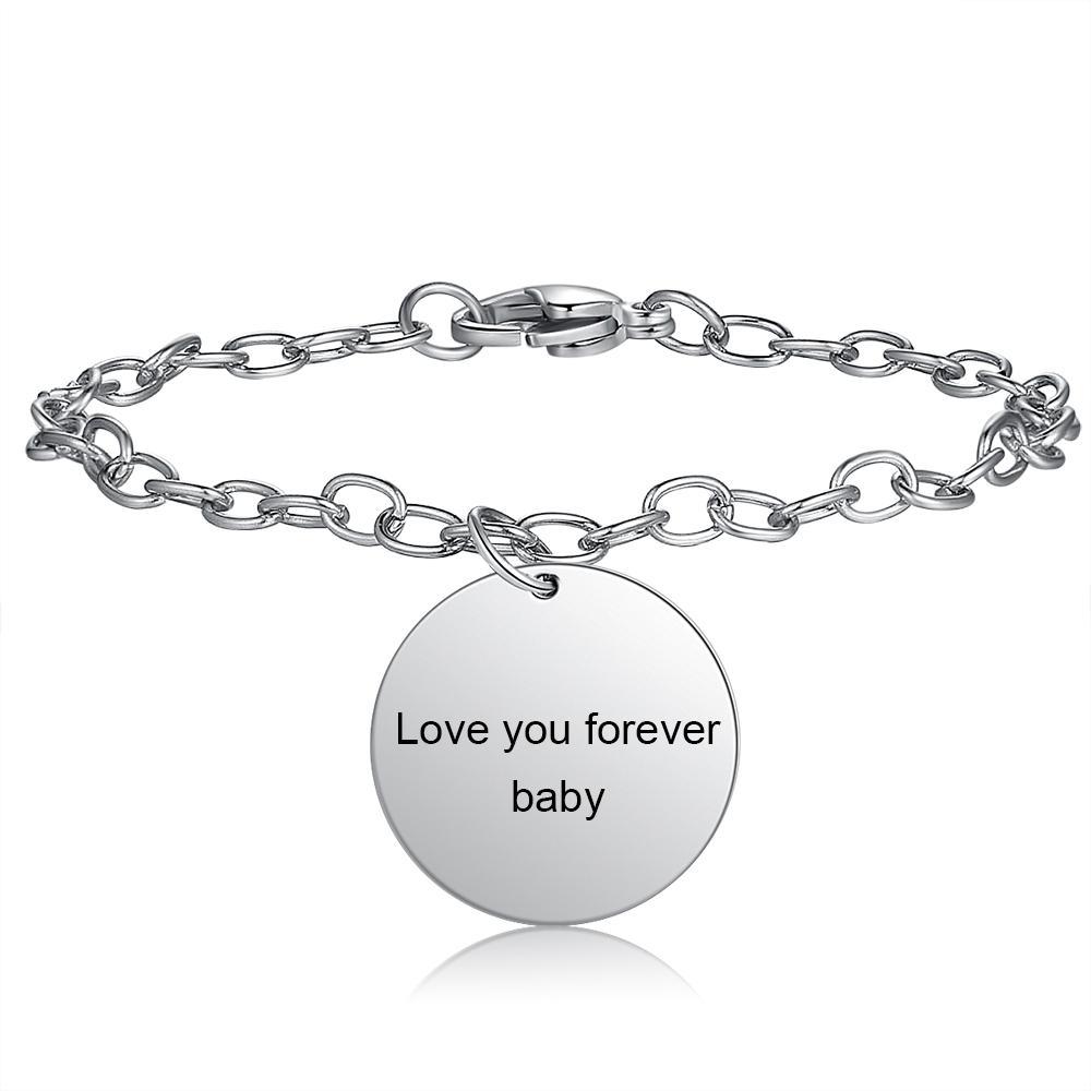 Personalised Heart Photo Locket Bracelet Custom Photo Bracelet Gifts For Her-Jessemade AU