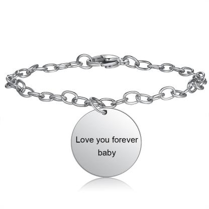 Personalised Heart Photo Locket Bracelet Custom Photo Bracelet Gifts For Her-Jessemade AU