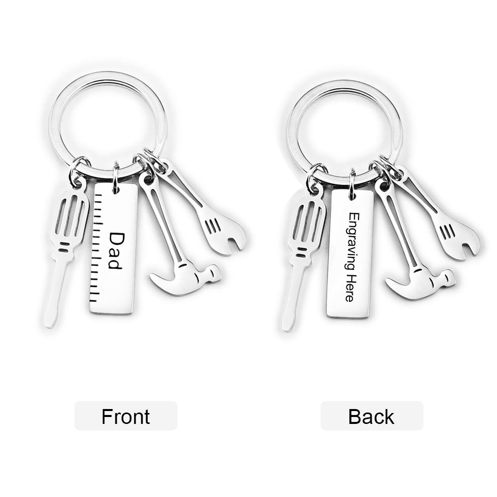 Personalised Keychain Gifts For Father-Jessemade AU