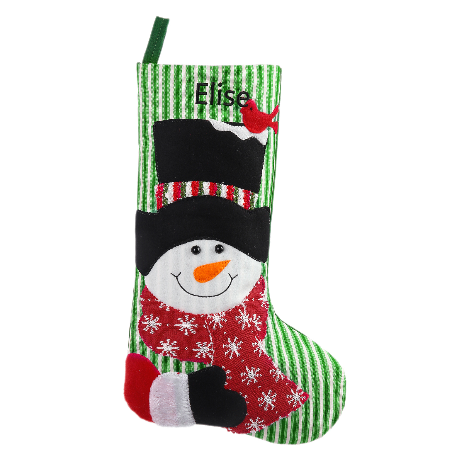 Christmas Stockings Ornaments Customised 1 Name Fireplace Decor Personalised Christmas Gifts for Family Friends-Jessemade AU