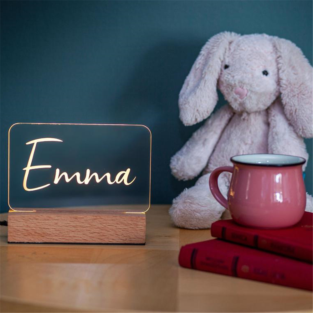Personalised Baby Name Night Light-Jessemade AU