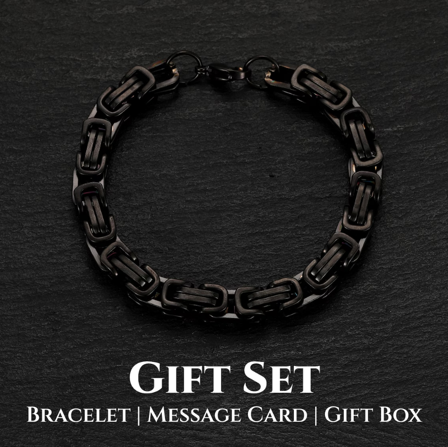 To My Dad Love Always Cuban Link Bracelet Stainless Steel Bracelet Father's Day Gifts-Jessemade AU