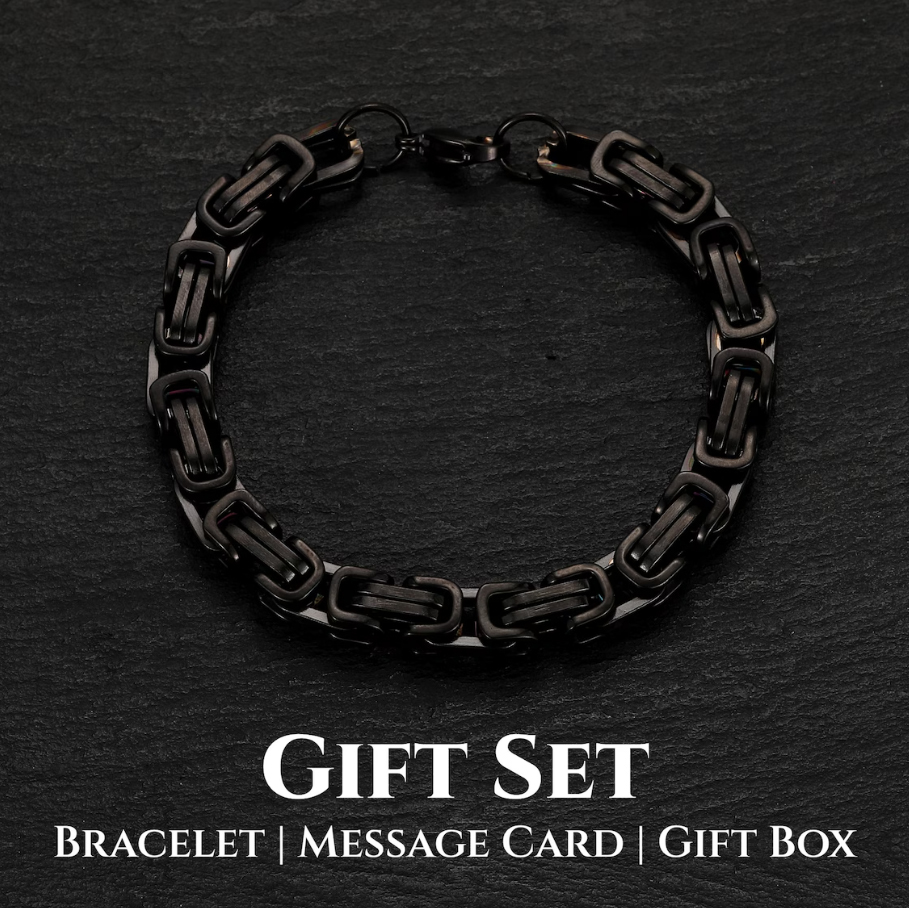 To My Dad Love Always Cuban Link Bracelet Stainless Steel Bracelet Father's Day Gifts-Jessemade AU