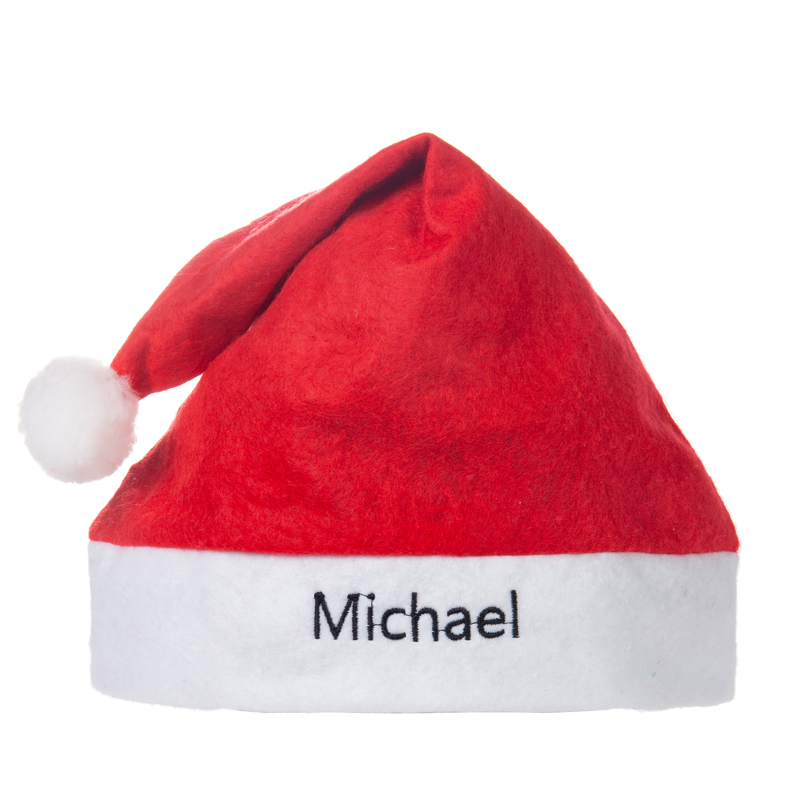 Santa Hat Needlepoint Christmas Hat Personalised Name Gifts for Family-Jessemade AU