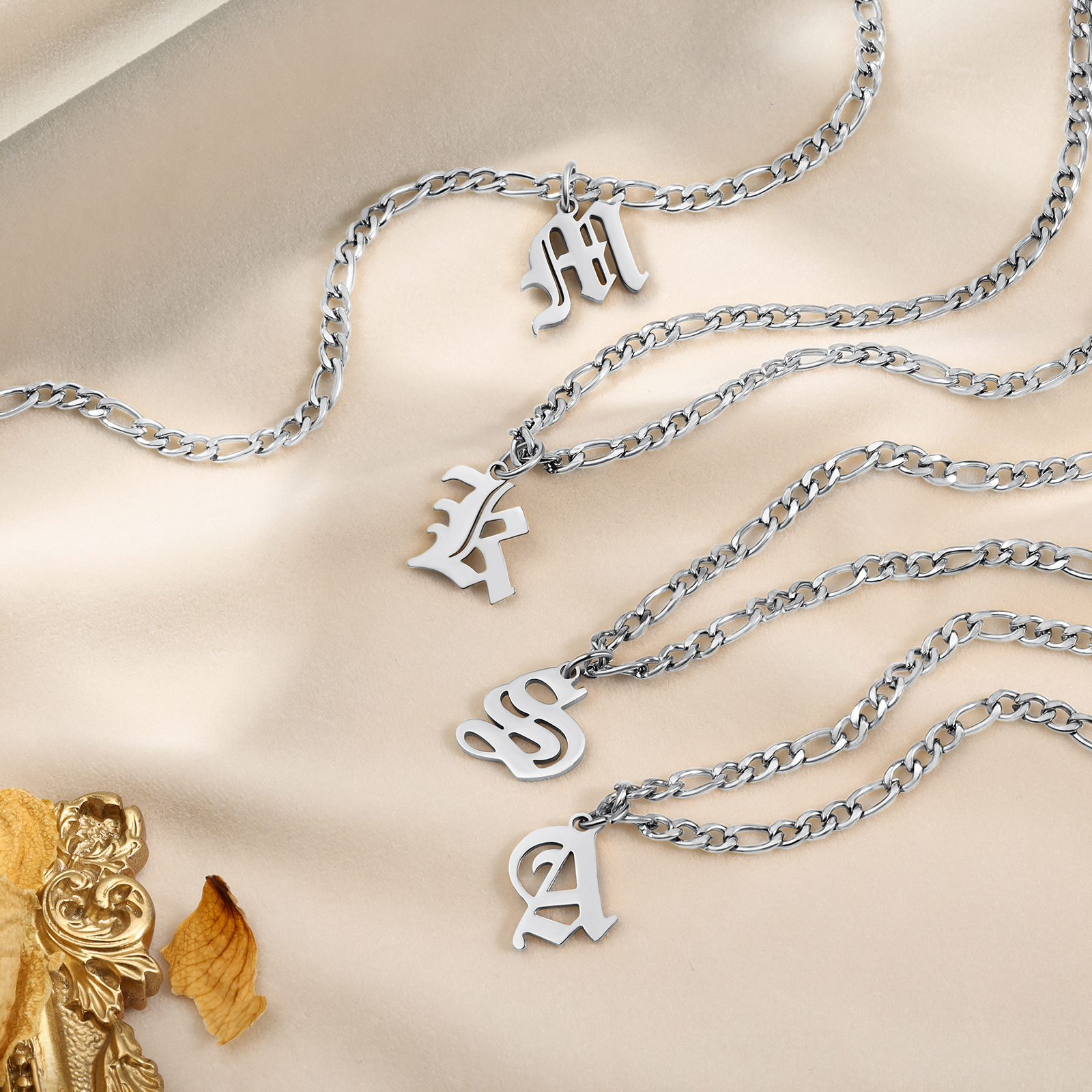 Personalised Letter Necklace Classic Jewelry Gift For Her-Jessemade AU