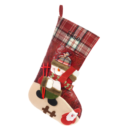 Personalised Christmas Stockings Ornaments Custom 1 Name Christmas Socks Gift for Family Friends-Jessemade AU