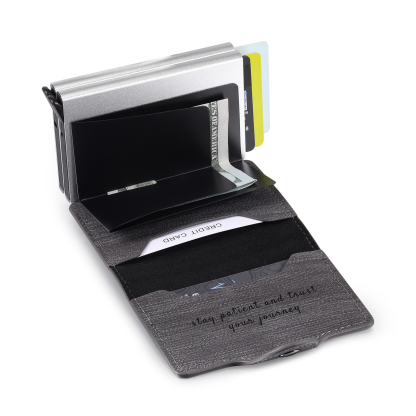 Personalised RFID-blocking Wallet Customised 1 Name Wallet Gifts for Him-Jessemade AU