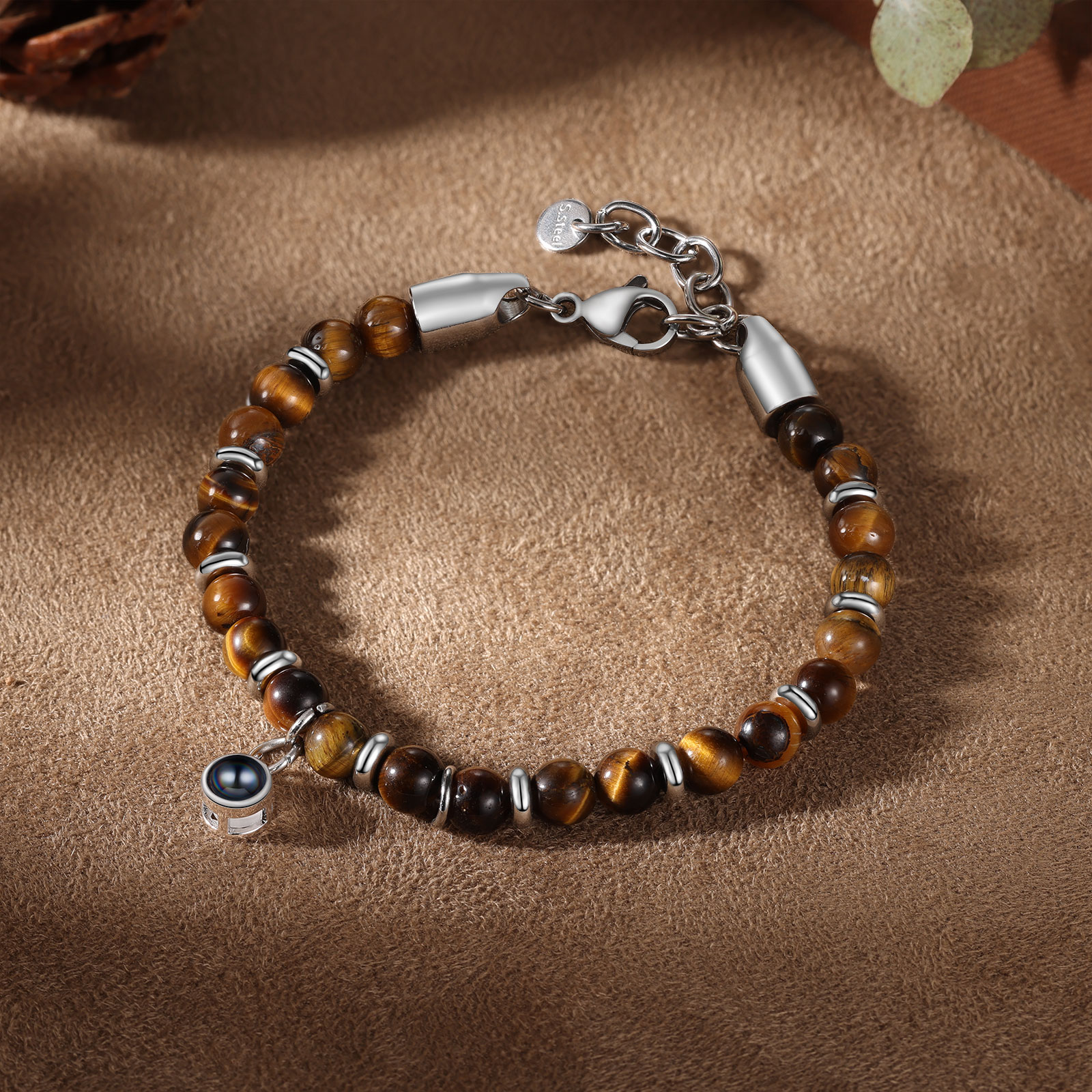 Personalised Projection Bracelet Custom Photo Bracelets Adjustable Bracelet Creative Gift for Him/Her-Jessemade AU