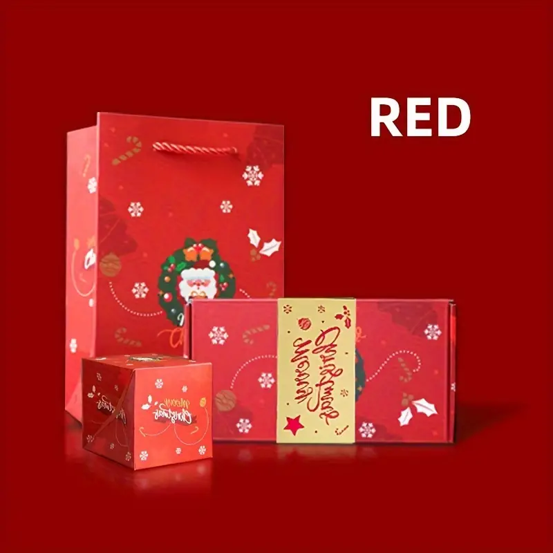Christmas Surprise Gift Box Red Bounce Gift Box Green Pop-Up Box Bouncing Romantic Gift Box