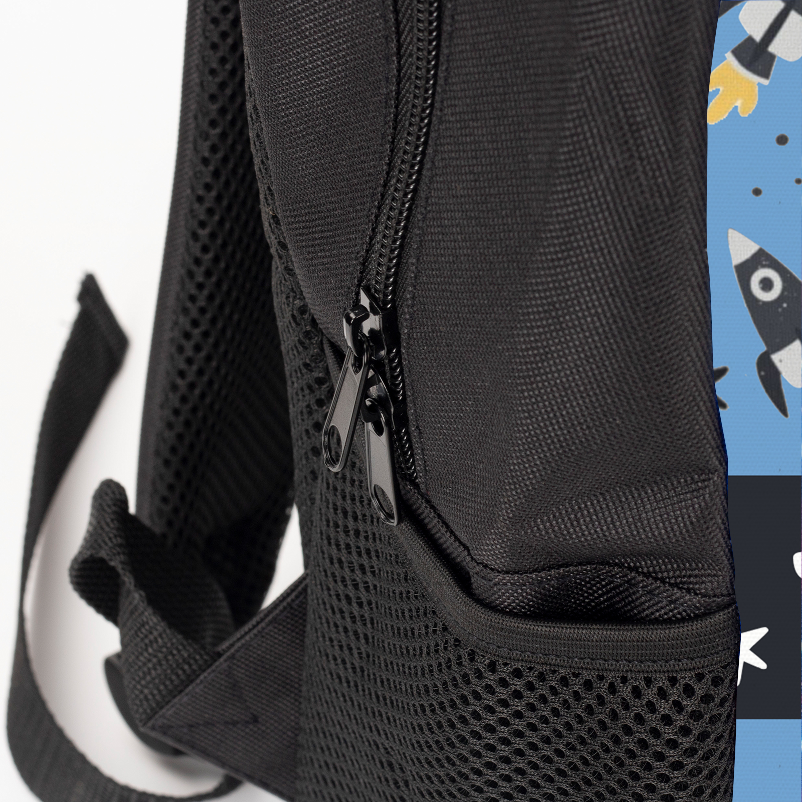 Custom Name Schoolbag Personalised Rocket and Satellite Backpack Travel Bag for Kids-Jessemade AU