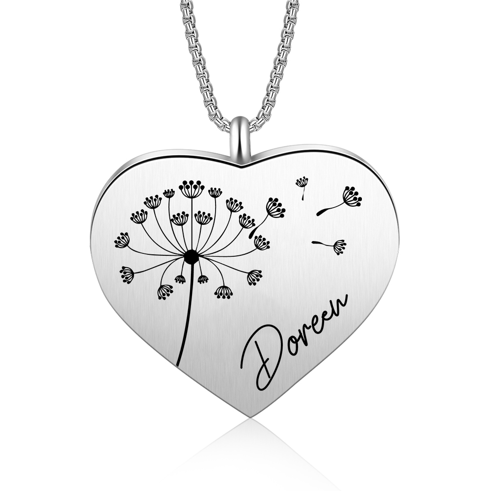 Personalised Graduation Necklace Custom Name & Photo Heart Pendant Necklace Gift for Her-Jessemade AU