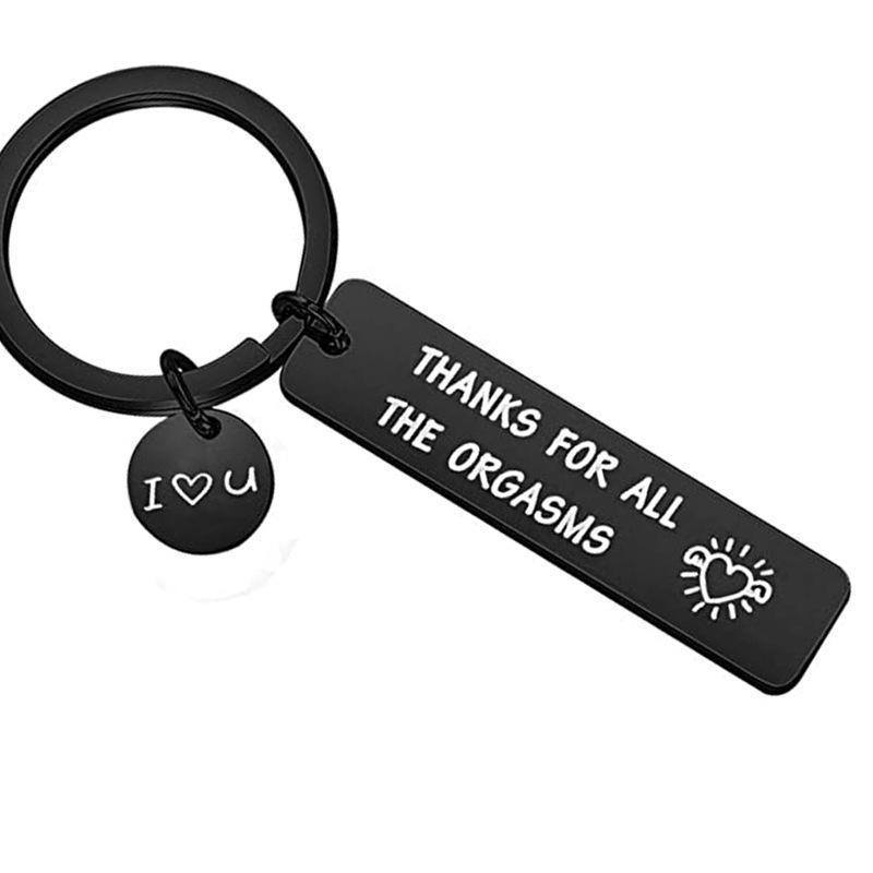 Thanks For All The Orgasms, I Love You Keychain Gifts For Her-Jessemade AU