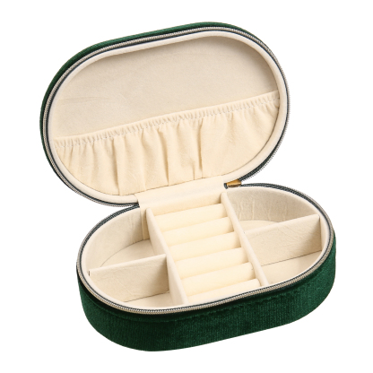 Personalised Name Jewelry Storage Box Zipper Custom Travel Jewelry Box Gifts for Ladies Girls-Jessemade AU