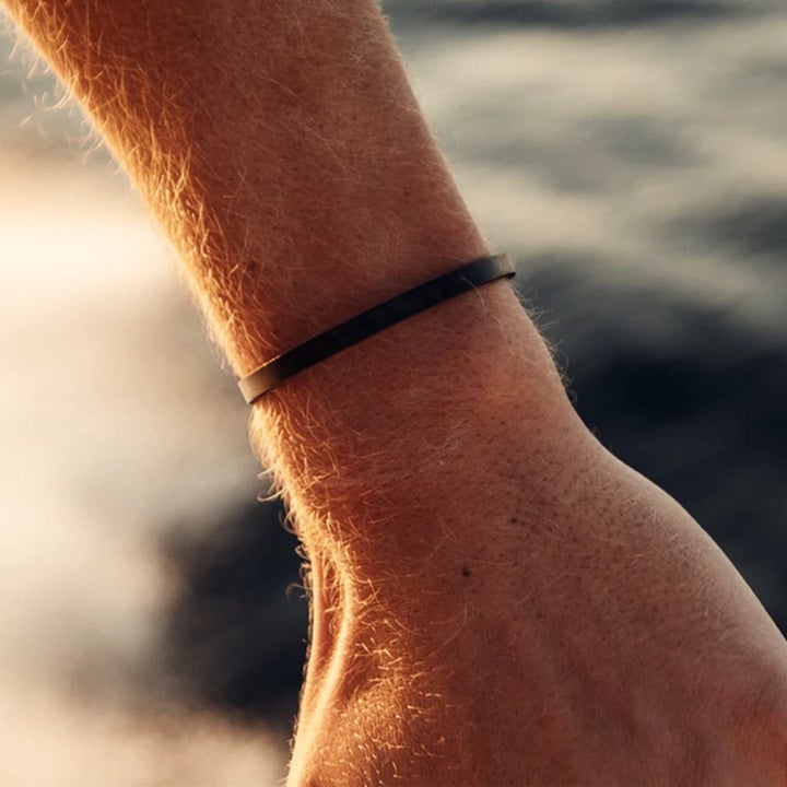 To My Son, Whenever you feel overwhelmed, Cuff Bangle Bracelet Gifts For Him-Jessemade AU