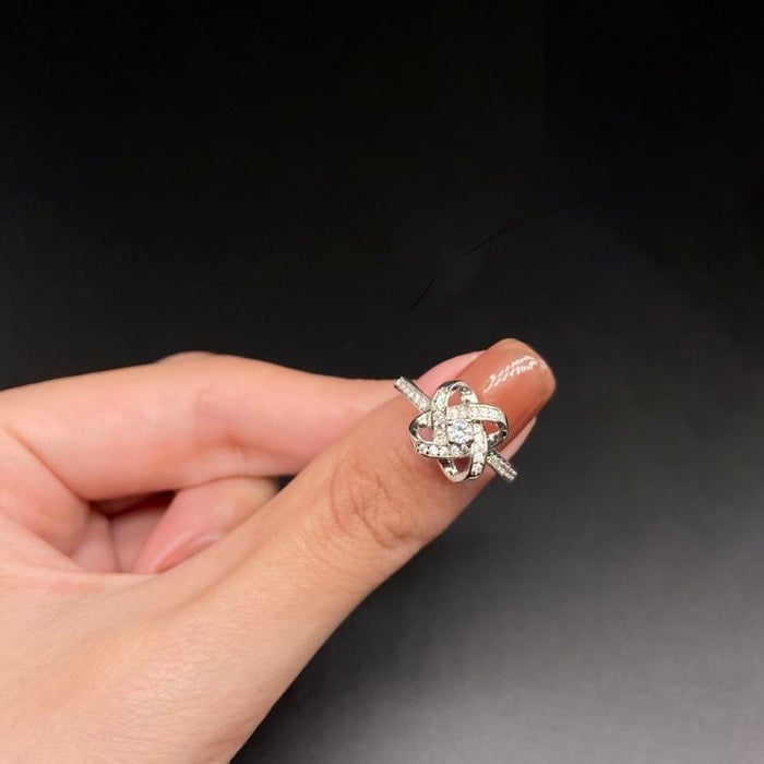 I Love You And my heart will always be tied to yours, Birthstone Ring Valentines Day Gifts For Her-Jessemade AU