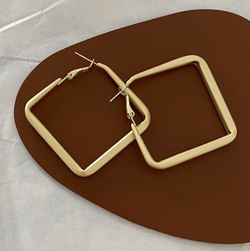 Heart Earrings Circle Earrings Square Earrings Birthday Gifts For Her-Jessemade AU