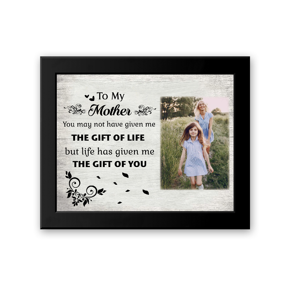To My Mother Personalised Photo Frame With Light Gifts For Mother “Life Given Me The Gift Of You”-Jessemade AU