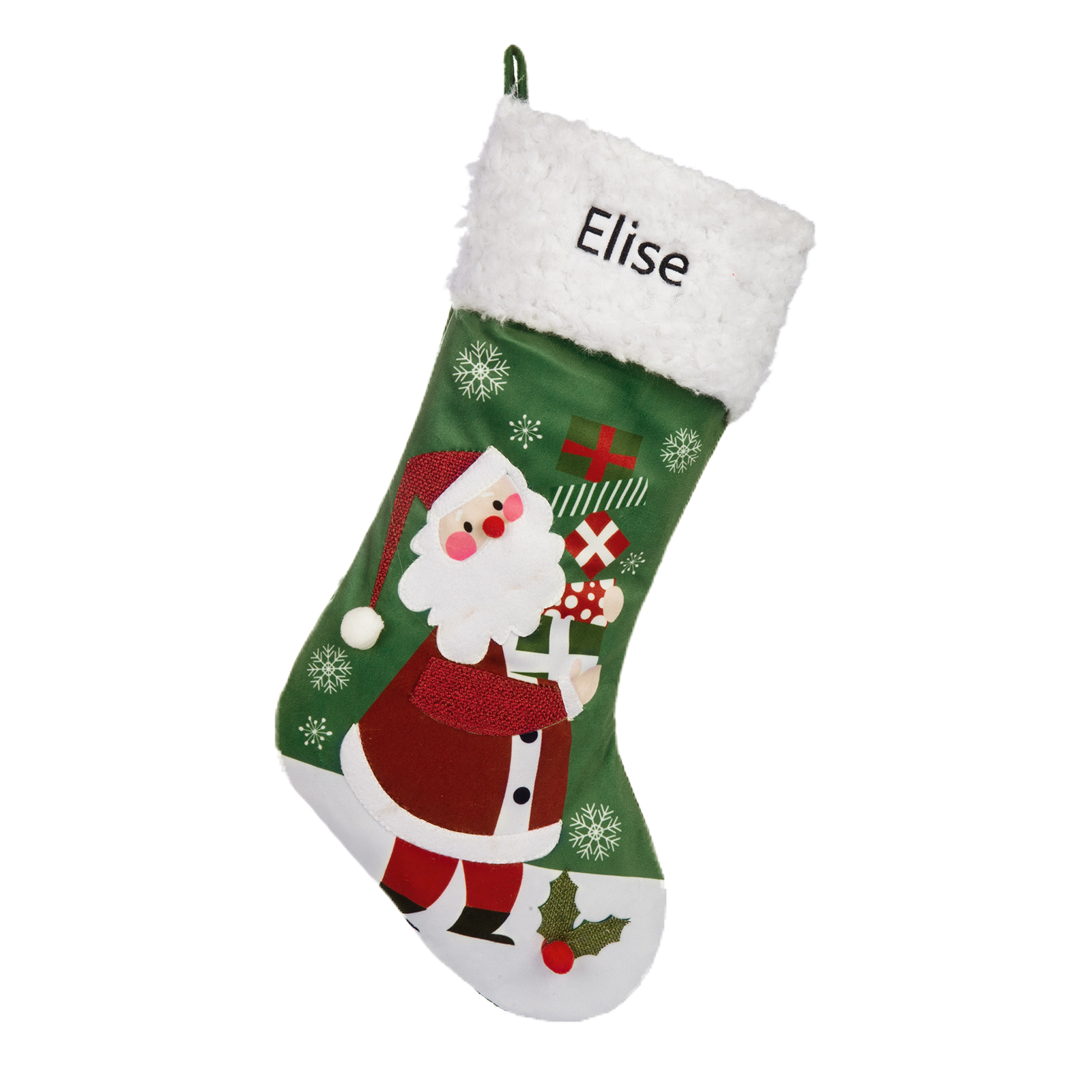 Customised 1 Name Christmas Stockings Ornaments Fireplace Decor Personalised Christmas Gifts for Family Friends-Jessemade AU