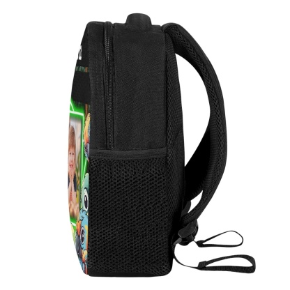 Personalised School Bag Custom Name And Photo Schoolbag Parrot Backpack for Kids-Jessemade AU